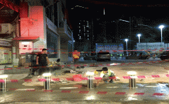 深圳市橫崗社區(qū)服務(wù)中心施工現(xiàn)場(chǎng)